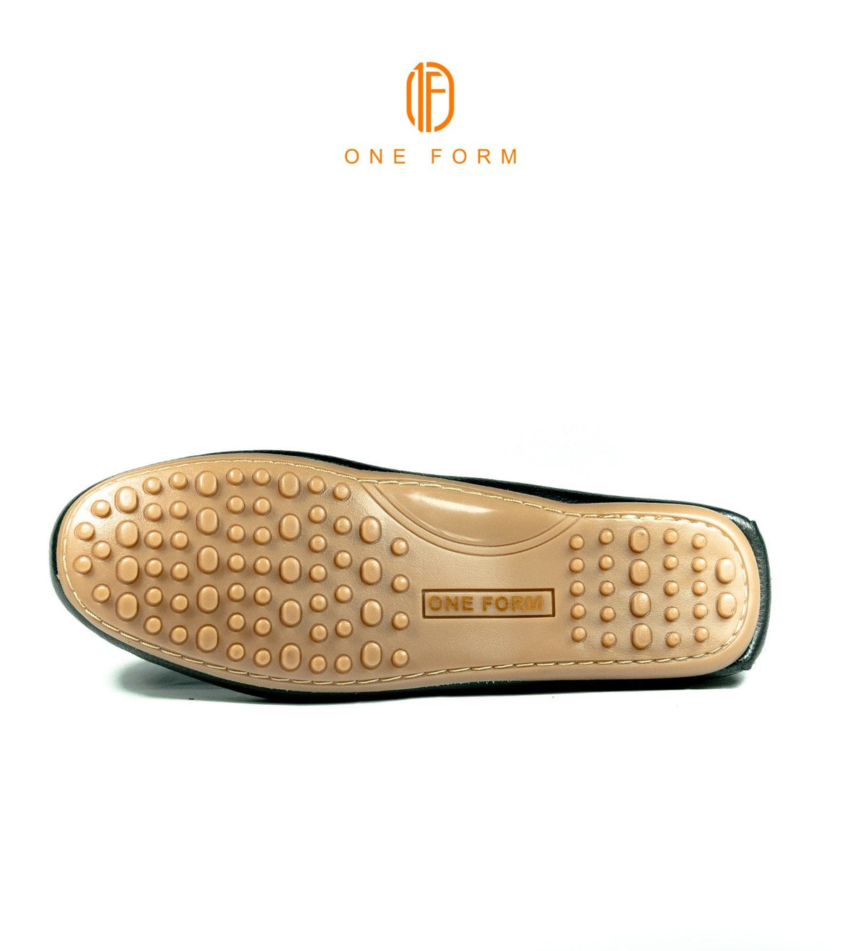Mocassin Chic en Cuir Grainé Noir
