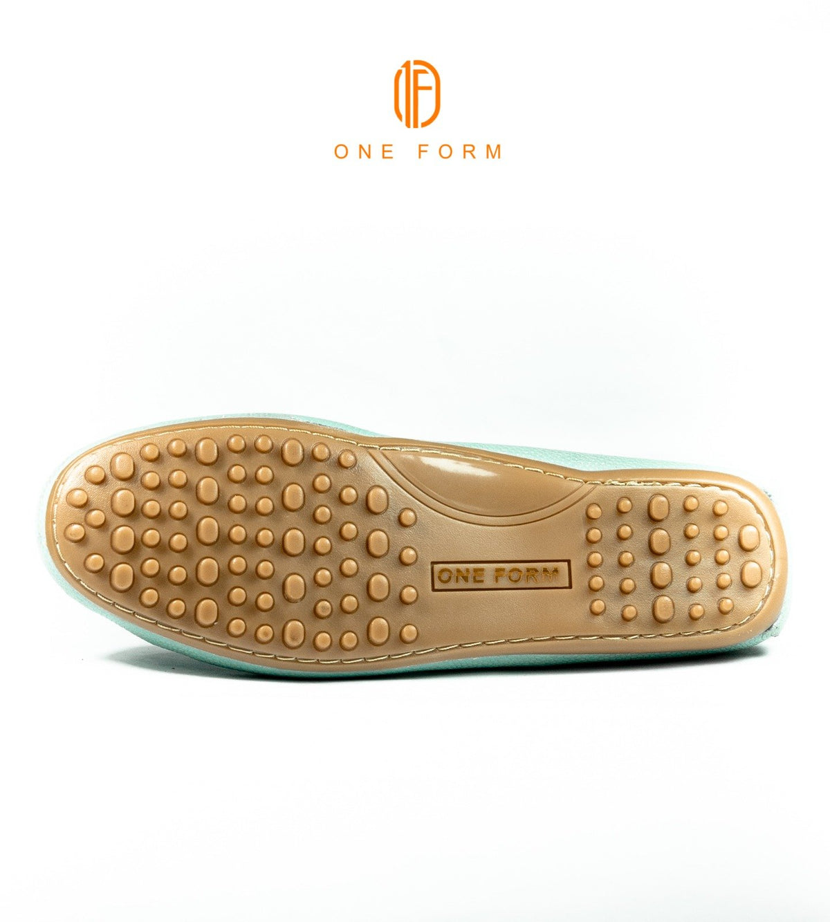 Mocassin Chic en Cuir bleu ciel